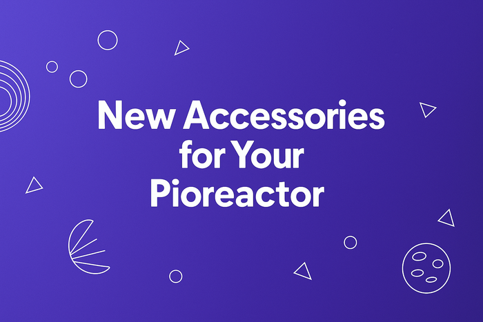 New accessories for your Pioreactors: sterile sampling, cables, pump cues, and needles