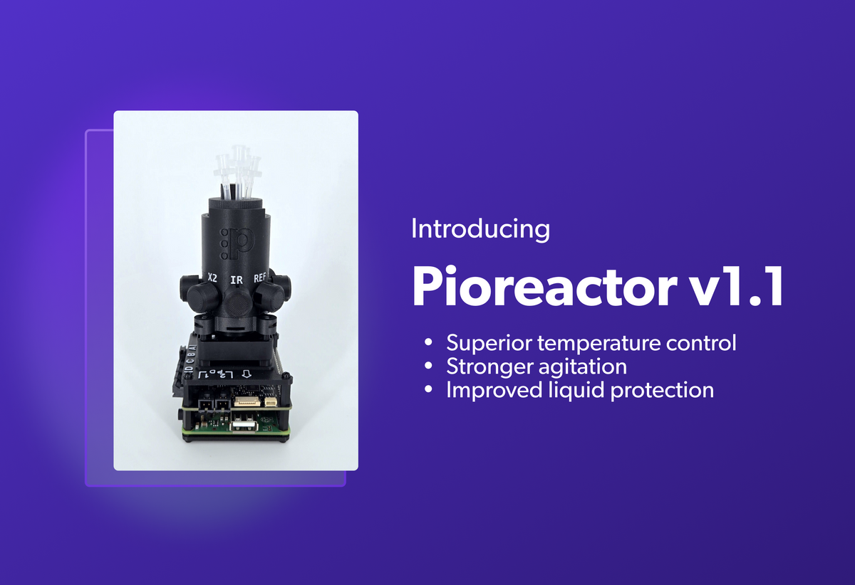 Announcing the Pioreactor 20ml v1.1 | Pioreactor