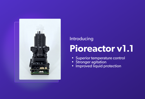 Announcing the Pioreactor 20ml v1.1