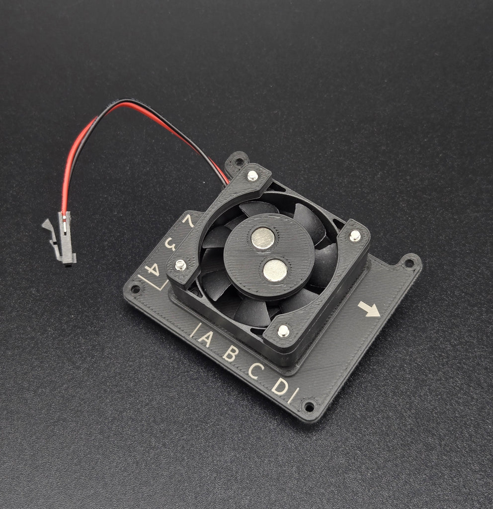 Fan and Top Faceplate Assembly