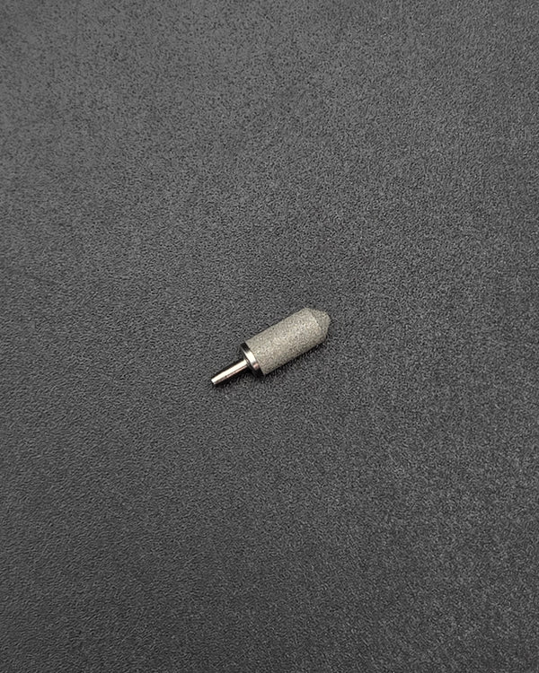 Sintered sparger with 1/16" barb