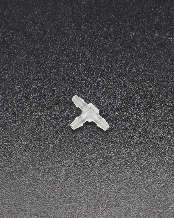 "T"-Shaped 3-Way Barb Connector