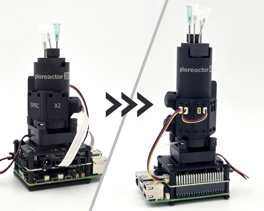 Pioreactor 20ml v1.5 → 40ml v1.5 Upgrade Kit